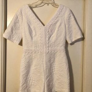 Lilly Pulitzer white romper